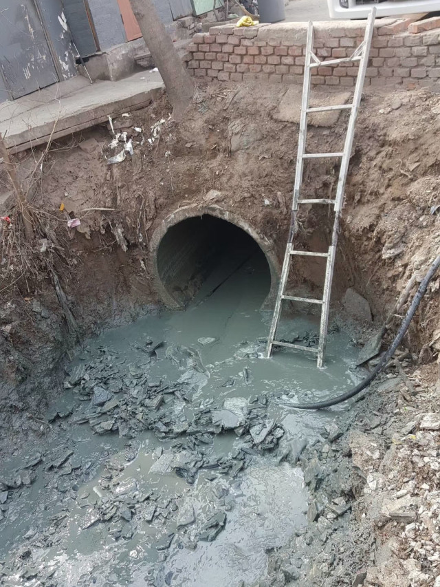 彭场镇管道清洗